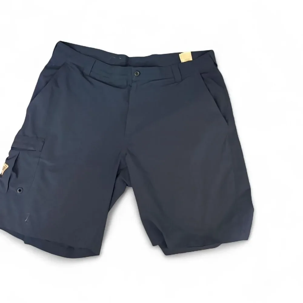 Columbia-sportswear Men's Navy and Blue Shorts